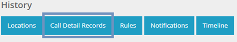 Call Detail Records button